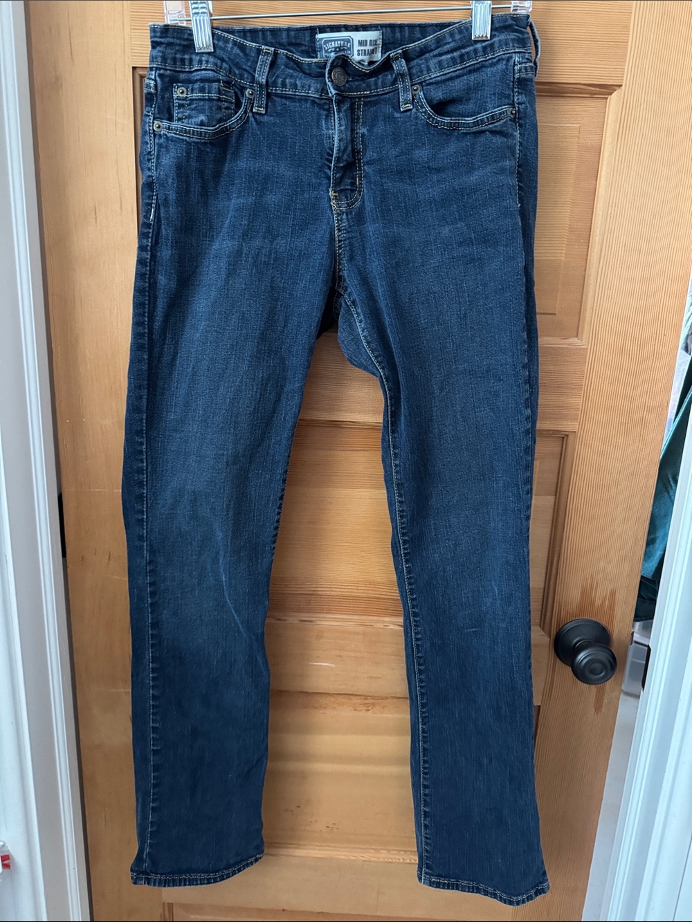 Levi's Women's mid rise  Straight-Leg Jeans